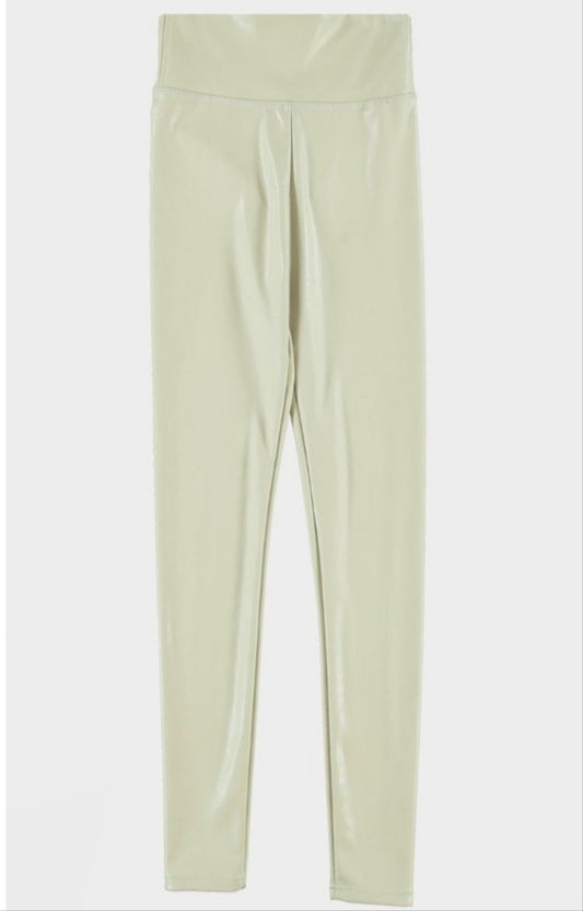 Vegan leather legging