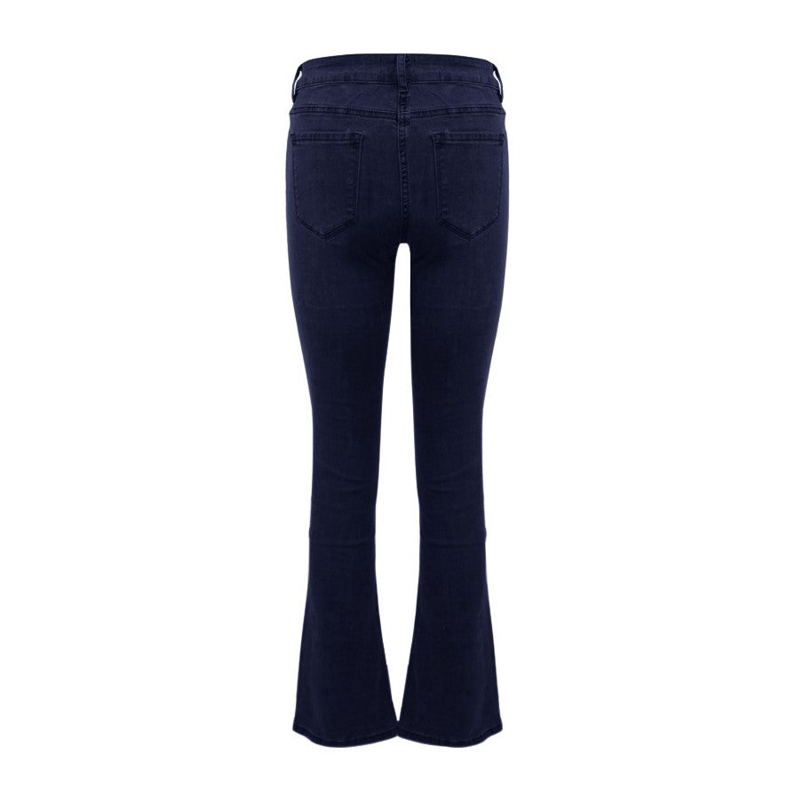 Flair jeans donkerblauw